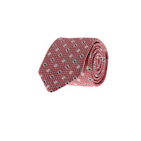 Dark Burgundy Polka Dot Tie