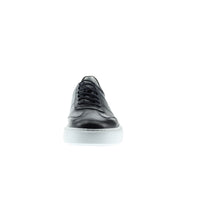 Medium Navy Leather Sneaker Shoes