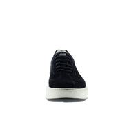 Orta Lacivert Sneaker Deri Ayakkabı