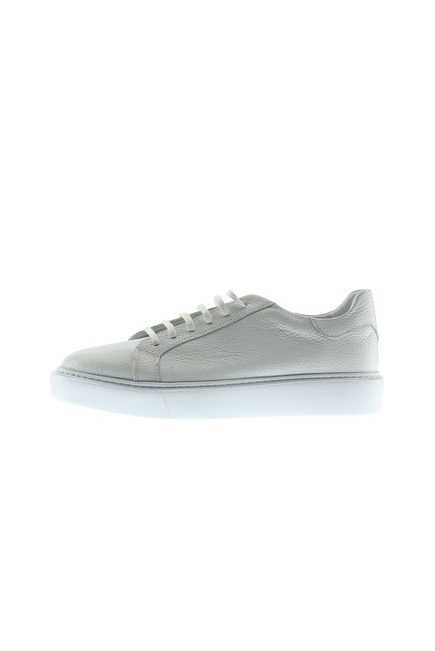 White Leather Sneaker Shoes