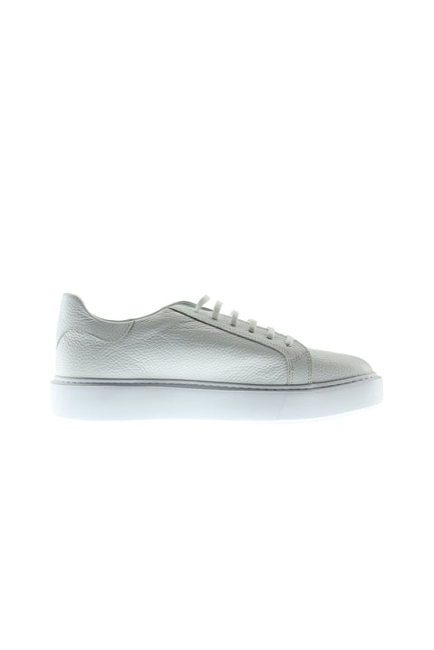 White Leather Sneaker Shoes