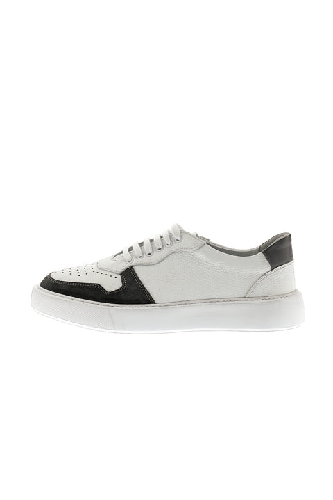 White Leather Sneaker Shoes
