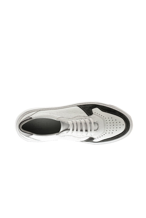 White Leather Sneaker Shoes