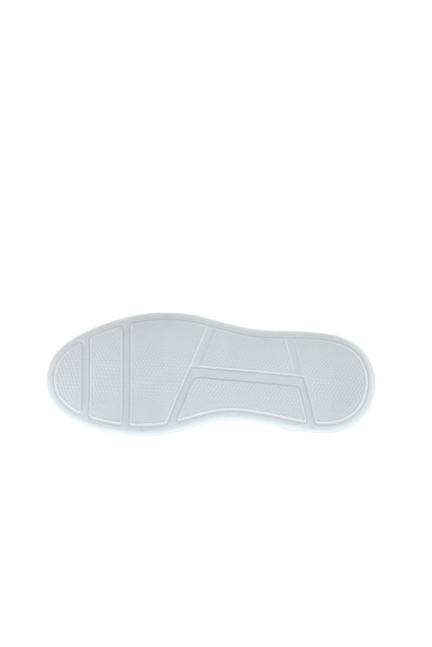 Beyaz Sneaker Deri Ayakkabı