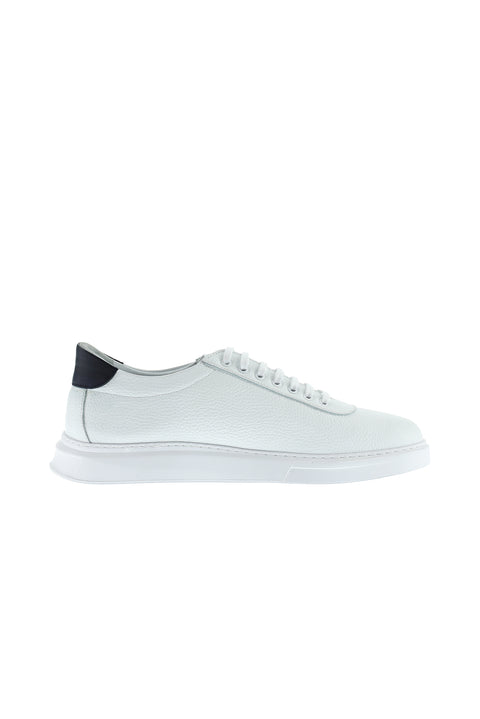 Beyaz Sneaker Deri Ayakkabı