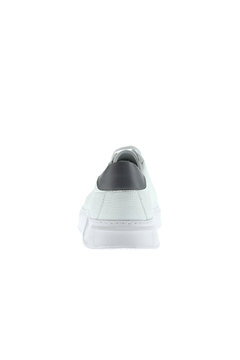 White Leather Sneaker Shoes