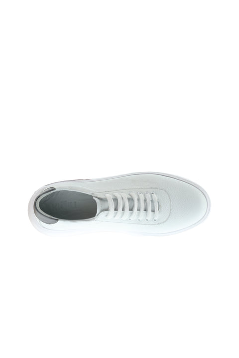 White Leather Sneaker Shoes