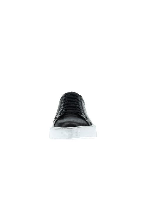 Siyah Sneaker Deri Ayakkabı