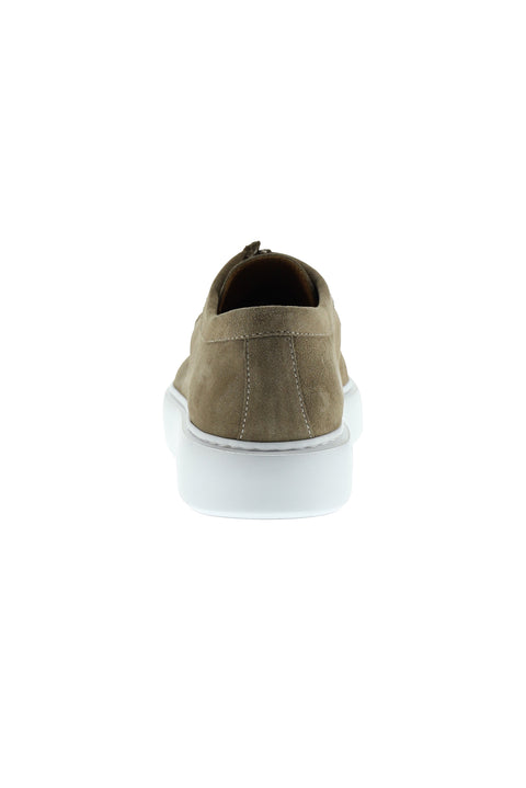 Orta Vizon Sneaker Nubuk Deri Ayakkabı