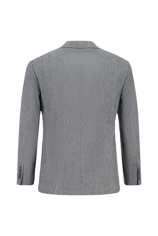  Orta Lacivert 7 Drop Super Slim Fit Eksra Dar Kesim Keten Karışımlı Beli Lastikli İpli Takım Elbise