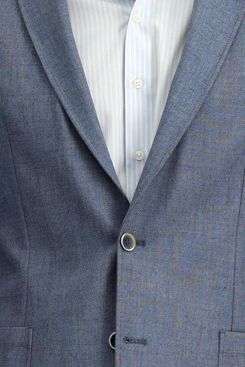Dark Blue 4 Drop Relaxed Fit Casual Sport Jacket