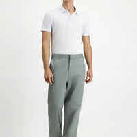 Light Smoke Regular Fit Standard Cut Lycra Canvas / Chino Pants