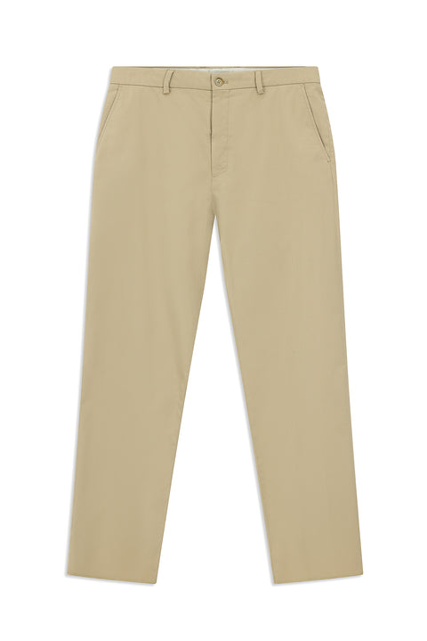 Açık Bej Regular Fit Standart Kesim Likralı Kanvas / Chino Pantolon