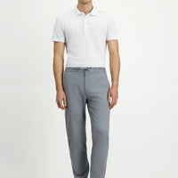 Medium Grey Slim Fit Stretch Drawstring Jogger Pants