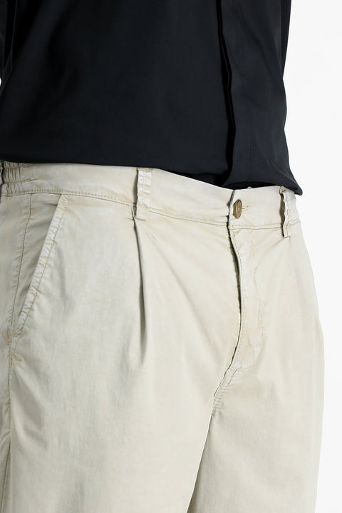 Orta Gri Regular Fit Standart Kesim Likralı Kanvas / Chino Pantolon