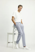 Navy Blue-White
