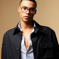 Dark Navy Sporty Seasonal Jacket