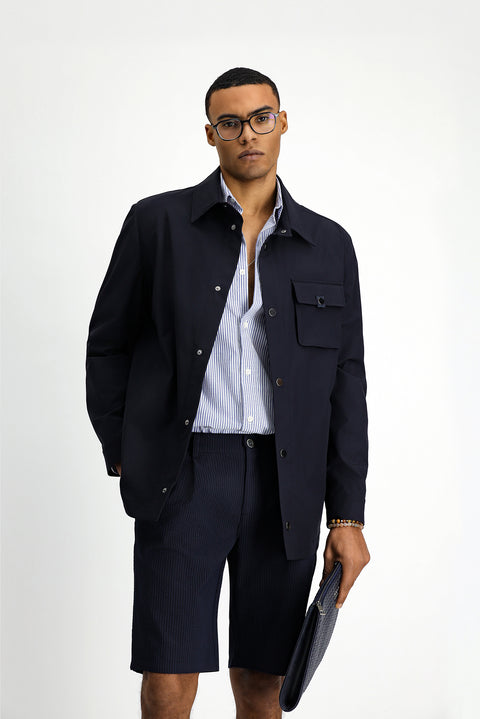 Dark Navy Sporty Seasonal Jacket