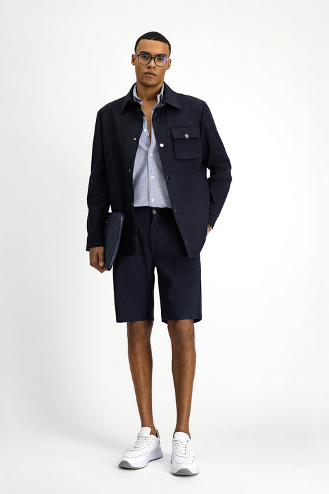 Dark Navy Sporty Seasonal Jacket