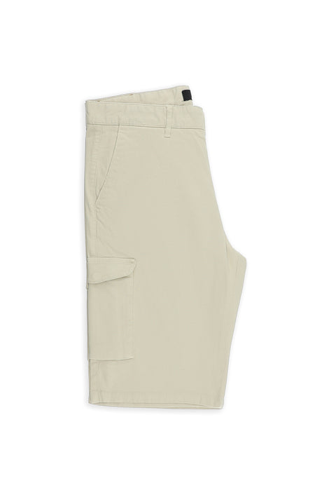 Taş Regular Fit Standart Kesim Kargo Cepli Pamuklu Bermuda Şort
