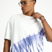 Off-White Crew Neck Oversize Cotton Printed T-Shirt