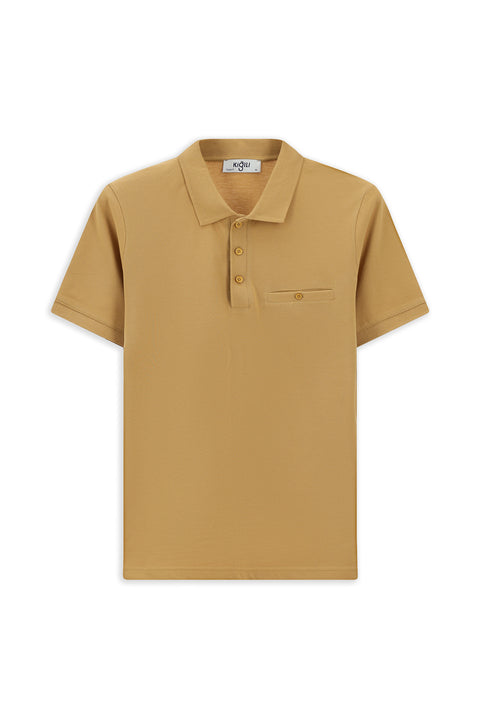 Safari Regular Fit Pamuk Cepli Polo Yaka Tişört