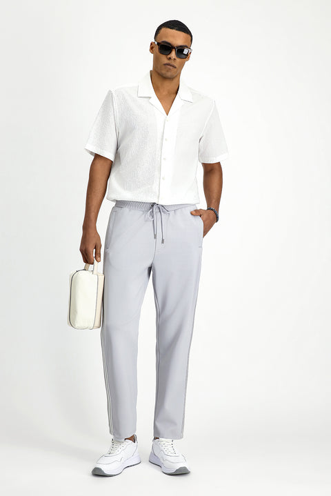 Light Grey Lycra Sweatpants / Sweatpants