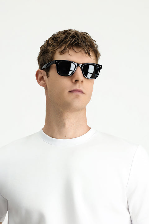 Black Polarized Men's Sunglasses