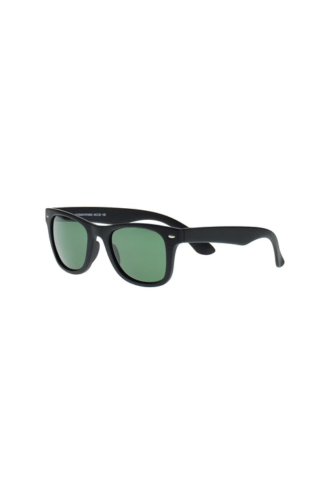 Black Matte Frame Polarized Men's Sunglasses