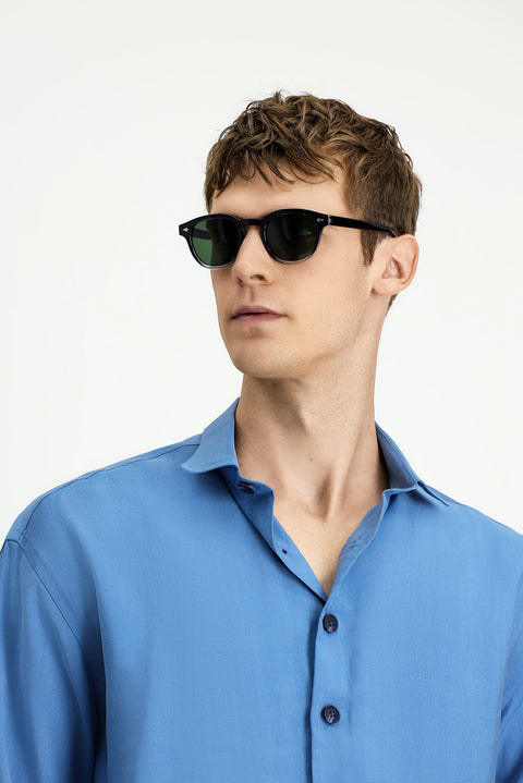 Black Polarized Men's Sunglasses