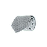 Light Grey Micro-Patterned Tie