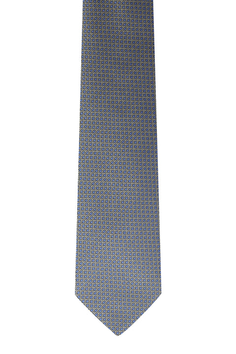 Medium Gray Micro Patterned Tie