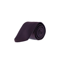Dark Burgundy Micro-Patterned Tie