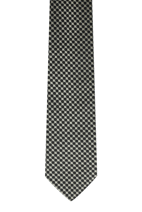 Medium Brown Patterned Tie