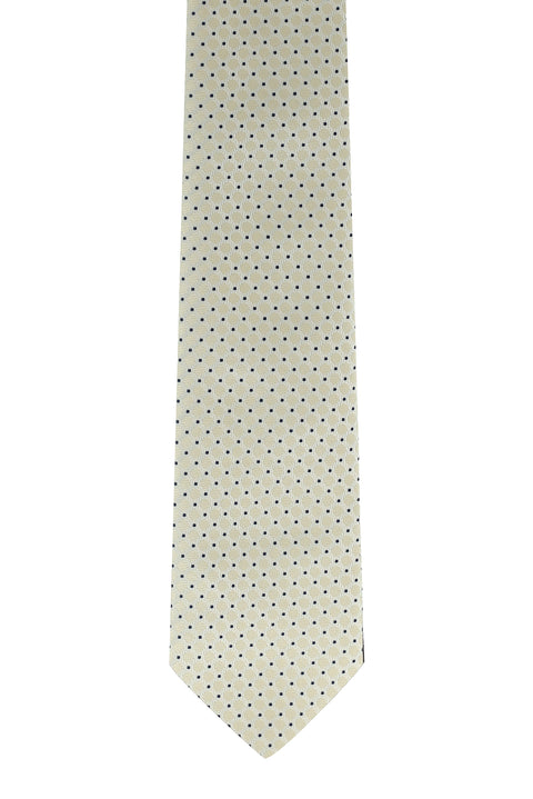 Light Yellow Patterned Tie