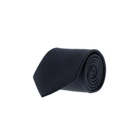 Black Patterned Tie