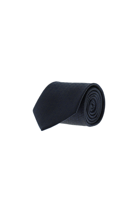 Black Patterned Tie