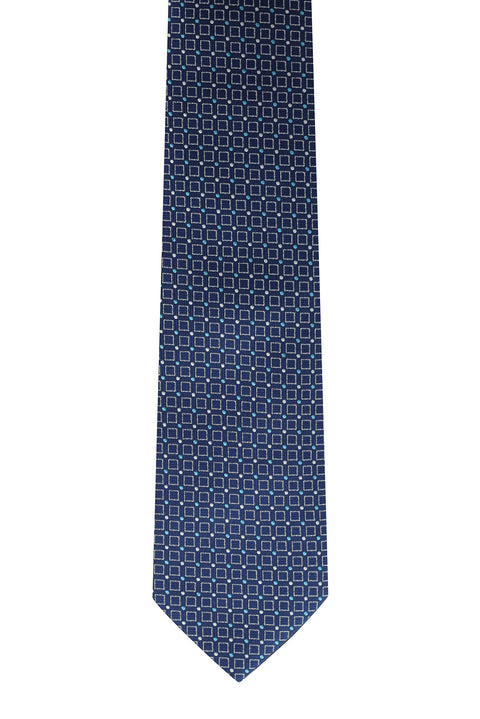 Black Patterned Tie