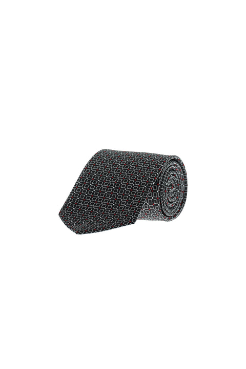 Blue Patterned Tie