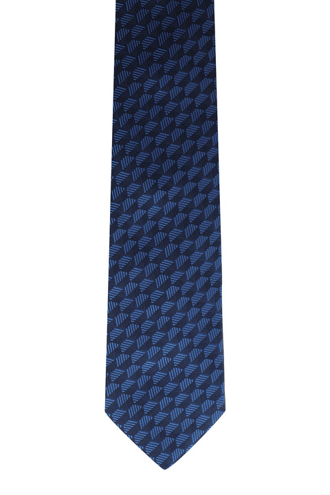 Black Patterned Tie