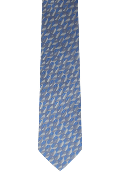 Light Blue Patterned Tie