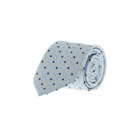 Light Grey Patterned Tie