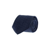 Navy Patterned Tie