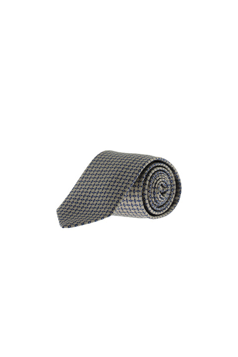 Medium Beige Patterned Tie