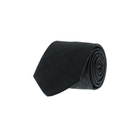 Black Patterned Tie