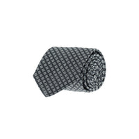 White Patterned Tie
