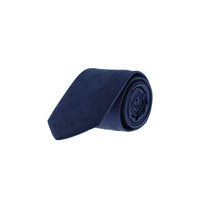 Dark Navy Shawl Pattern Tie