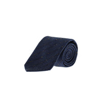 Dark Navy Striped Tie