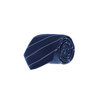 Navy Striped Tie