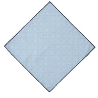 Light Blue Patterned Handkerchief